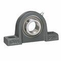 Iptci Pillow Block Ball Bearing Mounted Unit, 0.9375 in Bore, Set Screw Locking SBP205-15